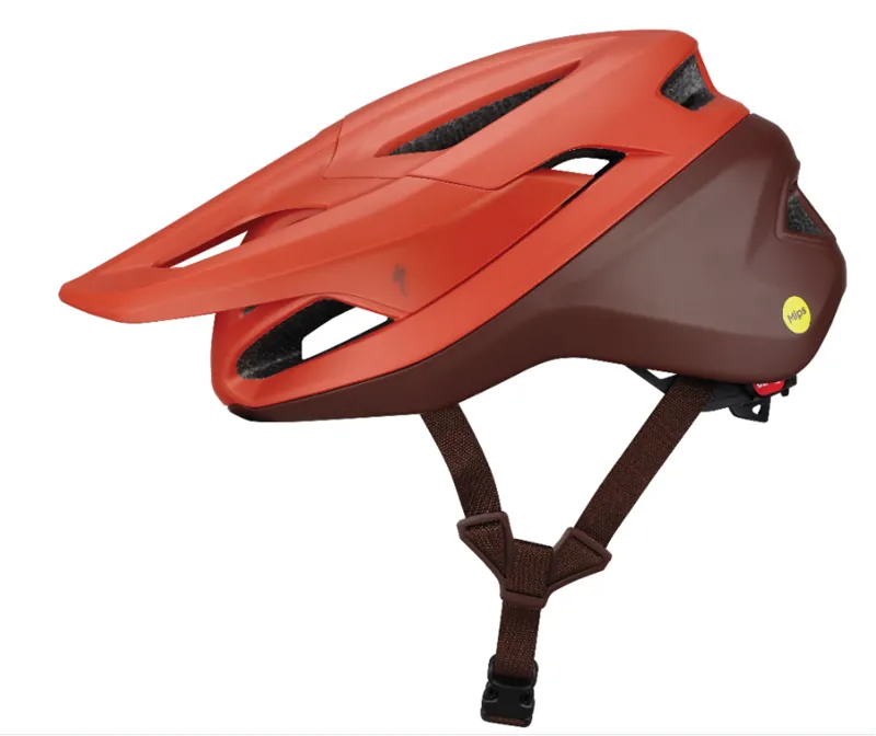 Specialized Camber Mountain Bike Helmet Redwood/ Garnet Red